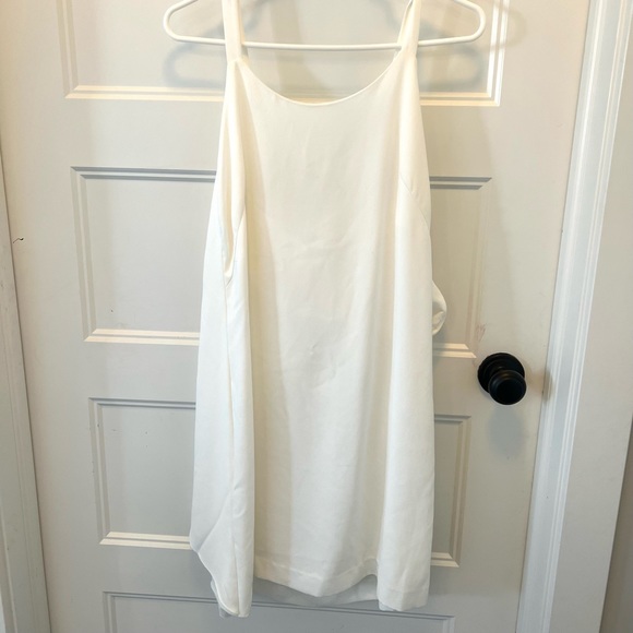 CLUB MONACO DAVIE DRESS - Size 2 - white dress mini - Picture 2 of 5